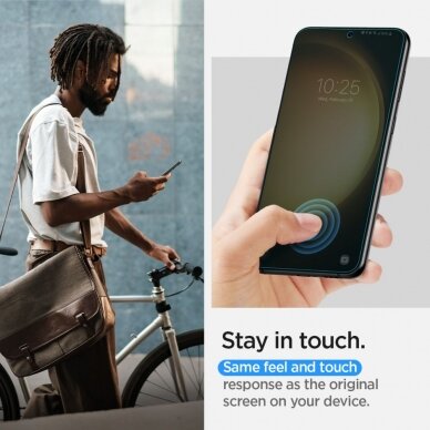 [Užsakomoji prekė] Ekrano apsauga skirta Samsung Galaxy S23 (2vnt) - Spigen Neo Flex - permatomas  5