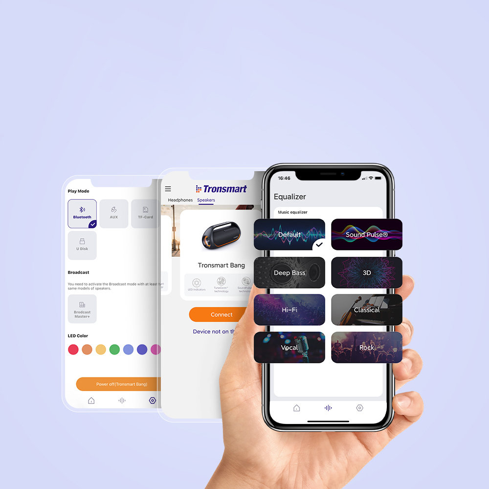 Garso kolonėlė Tronsmart Bang Bluetooth wireless speaker 60W Juoda 13 Garso kolonėlė Tronsmart Bang Bluetooth wireless speaker 60W Juoda 13