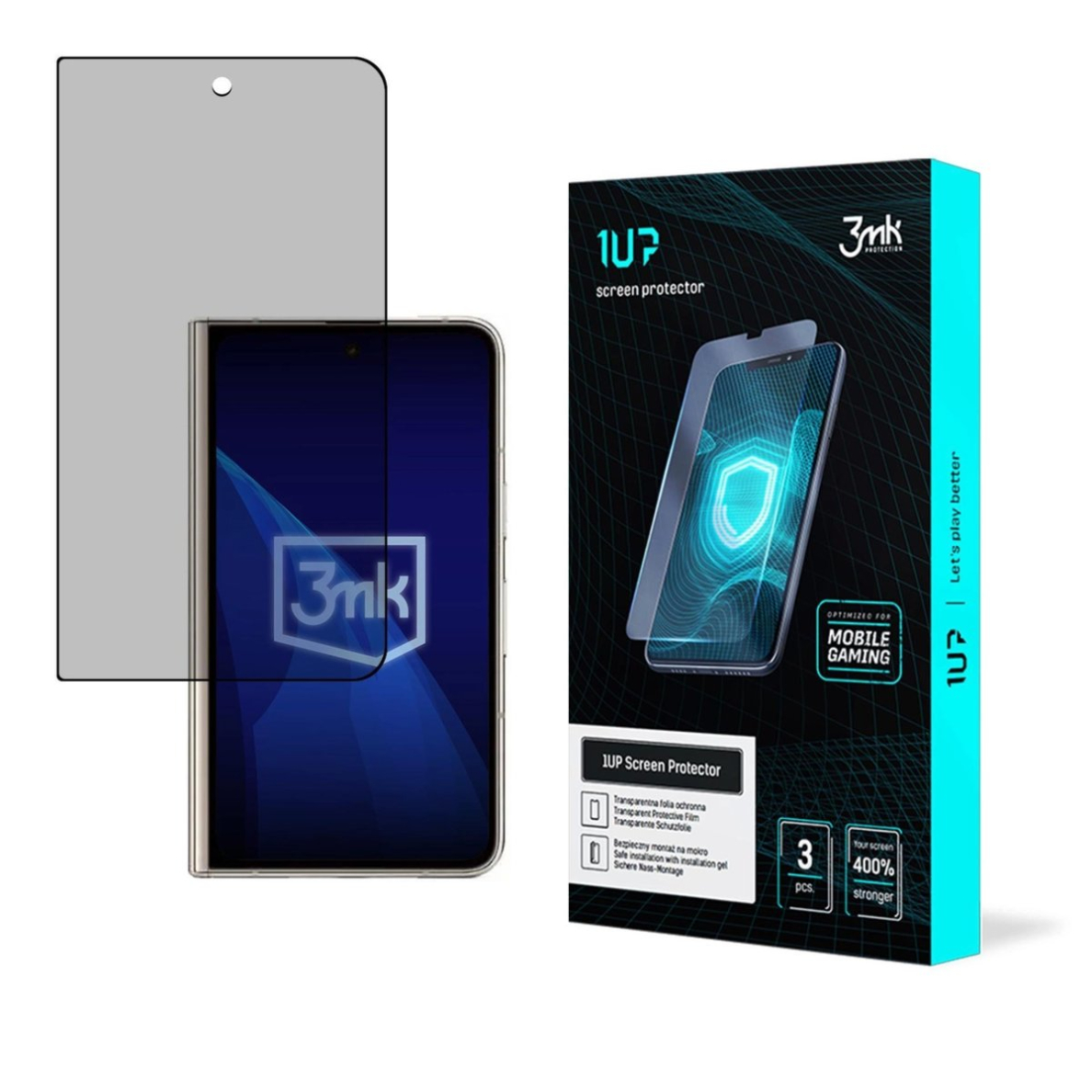 Google Pixel Fold (priekinė) Žaidimų plėvelė 3mk 1UP Google Pixel Fold (priekinė) Žaidimų plėvelė 3mk 1UP