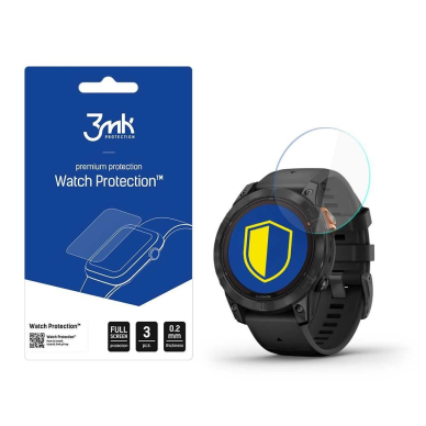Akcija! Ekrano apsauga 3mk Watch Protection Garmin Fenix ​​7 Pro Solar