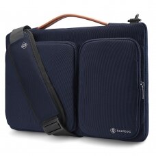[Užsakomoji prekė] Krepšys laptop 16" - Tomtoc Defender Laptop Briefcase (A42F2B1) - Mėlynas