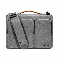 [Užsakomoji prekė] Krepšys laptop 16" - Tomtoc Defender Laptop Briefcase (A42F2G3) - Pilkos spalvos