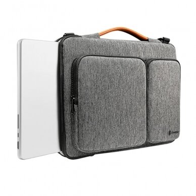 [Užsakomoji prekė] Krepšys laptop 16" - Tomtoc Defender Laptop Briefcase (A42F2G3) - Pilkos spalvos 2