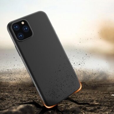 Silikoninis dėklas iPhone 15 Pro Max Soft Case - Juodas 1