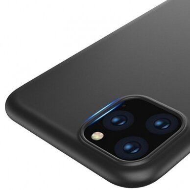 Silikoninis dėklas iPhone 15 Pro Max Soft Case - Juodas 8