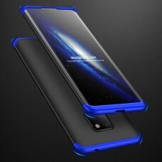 Dviejų Dalių Plastikinis Dėklas Apsaugantis Priekį Ir Galą "Gkk 360" Huawei Mate 20 Juodas-Mėlynas