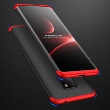 Dviejų Dalių Plastikinis Dėklas Apsaugantis Priekį Ir Galą "Gkk 360" Huawei Mate 20 Juodas-Raudonas