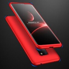 Dviejų Dalių Plastikinis Dėklas Apsaugantis Priekį Ir Galą "Gkk 360" Huawei Mate 20 Raudonas