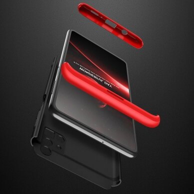 Dėklas GKK 360 Protection Samsung Galaxy M51 Juodas-raudonas 2