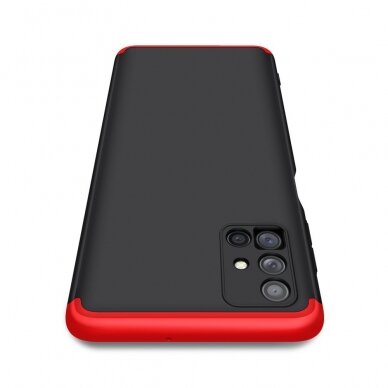 Dėklas GKK 360 Protection Samsung Galaxy M51 Juodas-raudonas 7