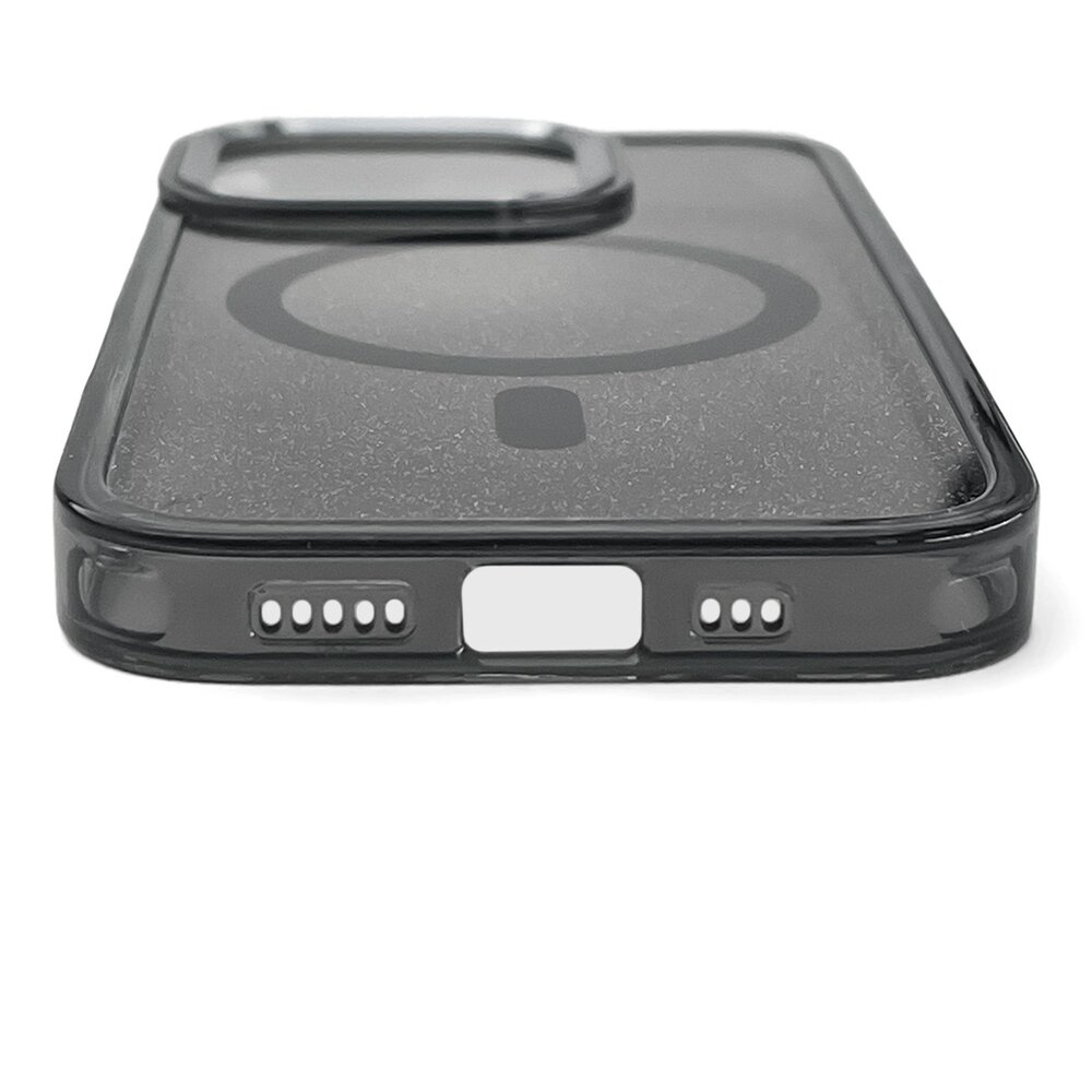 Samsung Galaxy S26 blizgantis MagSafe suderinamas dėklas – juodas 3