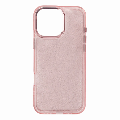 Samsung Galaxy S25 Edge – Glitter dėklas - Rožinis 1