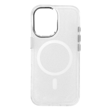 Samsung Galaxy A56 5G – Glitter dėklas su MagSafe - Baltas 1