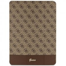 Planšetės Dėklas Cover Guess iPad Pro 12.9" Rudas 4G Stripe Allover