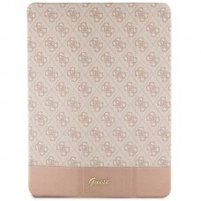 Planšetės Dėklas Cover Guess iPad Pro 12.9" Rožinis 4G Stripe Allover