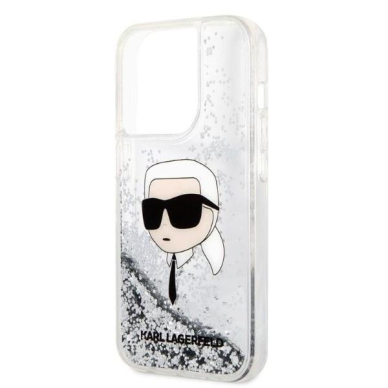 Telefono Dėklas Karl Lagerfeld Glitter Karl's Head iPhone 14 Pro Max Skaidrus GNZ022 1 Telefono Dėklas Karl Lagerfeld Glitter Karl's Head iPhone 14 Pro Max Skaidrus GNZ022 1
