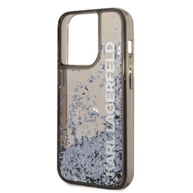Telefono Dėklas Karl Lagerfeld Liquid Glitter Elong iPhone 14 Pro Max Juodas Skaidrus GNZ022 1 Telefono Dėklas Karl Lagerfeld Liquid Glitter Elong iPhone 14 Pro Max Juodas Skaidrus GNZ022 1