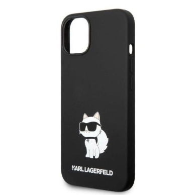 Telefono Dėklas Karl Lagerfeld Silicone Choupette na iPhone 14 Plus Juodas GNZ022 1 Telefono Dėklas Karl Lagerfeld Silicone Choupette na iPhone 14 Plus Juodas GNZ022 1