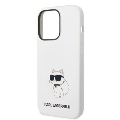 Telefono Dėklas Karl Lagerfeld Silicone Choupette iPhone 14 Pro Max Baltas GNZ022 1 Telefono Dėklas Karl Lagerfeld Silicone Choupette iPhone 14 Pro Max Baltas GNZ022 1