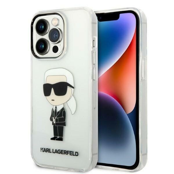 Telefono Dėklas arl Lagerfeld Ikonik Karl iPhone 14 Pro Max Skaidrus Blizgus GNZ022 Telefono Dėklas arl Lagerfeld Ikonik Karl iPhone 14 Pro Max Skaidrus Blizgus GNZ022