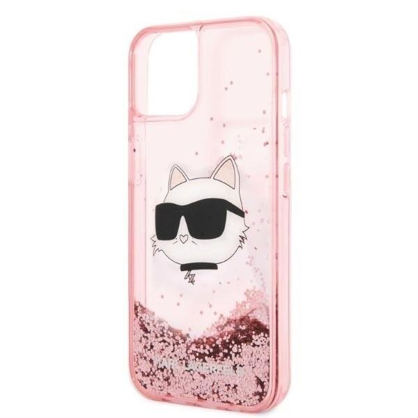 Telefono Dėklas Karl Lagerfeld Glitter Choupette Head na iPhone 14 Plus Skaidrus Rožinis GNZ022 1 Telefono Dėklas Karl Lagerfeld Glitter Choupette Head na iPhone 14 Plus Skaidrus Rožinis GNZ022 1