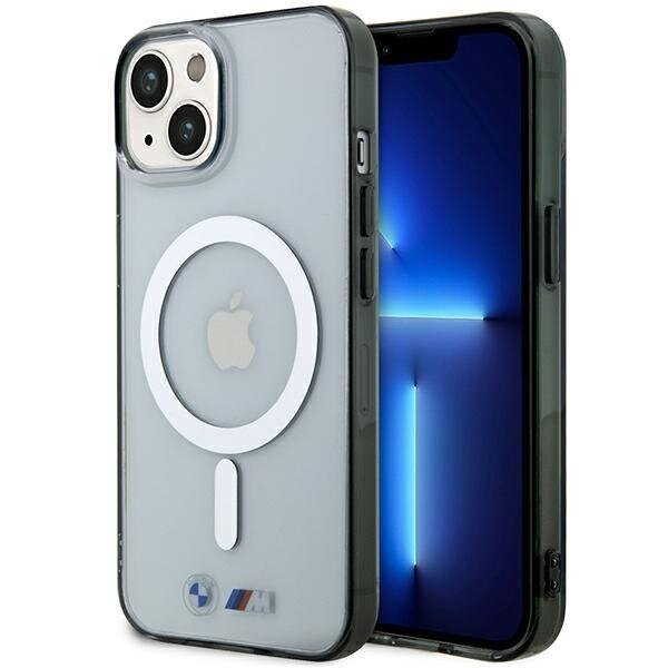 Telefono Dėklas Case BMW iPhone 14 Plus 6.7" Permatomas hardcase Silver Ring MagSafe GNZ022 Telefono Dėklas Case BMW iPhone 14 Plus 6.7" Permatomas hardcase Silver Ring MagSafe GNZ022