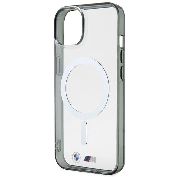 Telefono Dėklas Case BMW iPhone 14 Plus 6.7" Permatomas hardcase Silver Ring MagSafe GNZ022 1 Telefono Dėklas Case BMW iPhone 14 Plus 6.7" Permatomas hardcase Silver Ring MagSafe GNZ022 1