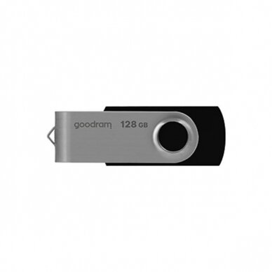 Goodram pendrive 128 GB USB 3.2 Gen 1 60 MB/s (rd) - 20 MB/s (wr) Atmintukas Juodas (UTS3-1280K0R11) 4