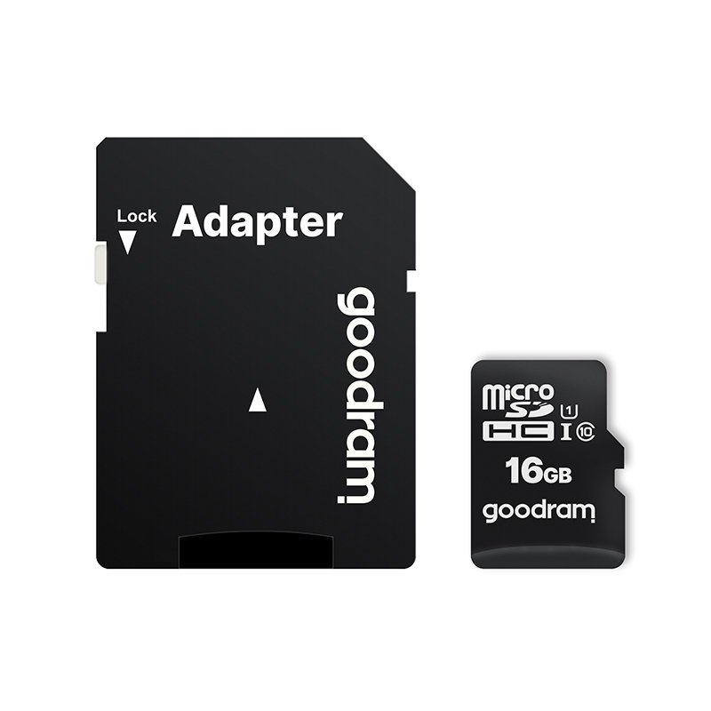 Goodram Microcard 16 GB micro SD HC UHS-I class 10 Atminties kortelė, SD adapteris (M1AA-0160R12) 4 Goodram Microcard 16 GB micro SD HC UHS-I class 10 Atminties kortelė, SD adapteris (M1AA-0160R12) 4