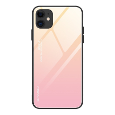 Grūdinto Stiklo Dėklas 'Gradient Glass Durable' Iphone 12 Mini Rožinis