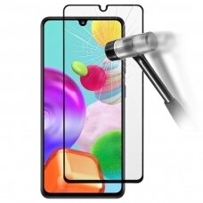 Grūdintas Apsauginis Stiklas "Wozinsky Pro+ 5D Full Glue"  Samsung Galaxy A41 Juodas