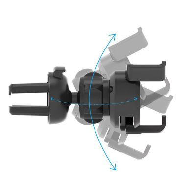 Telefono laikiklis Gravity Sidabrinis (YC06) 10 Telefono laikiklis Gravity Sidabrinis (YC06) 10