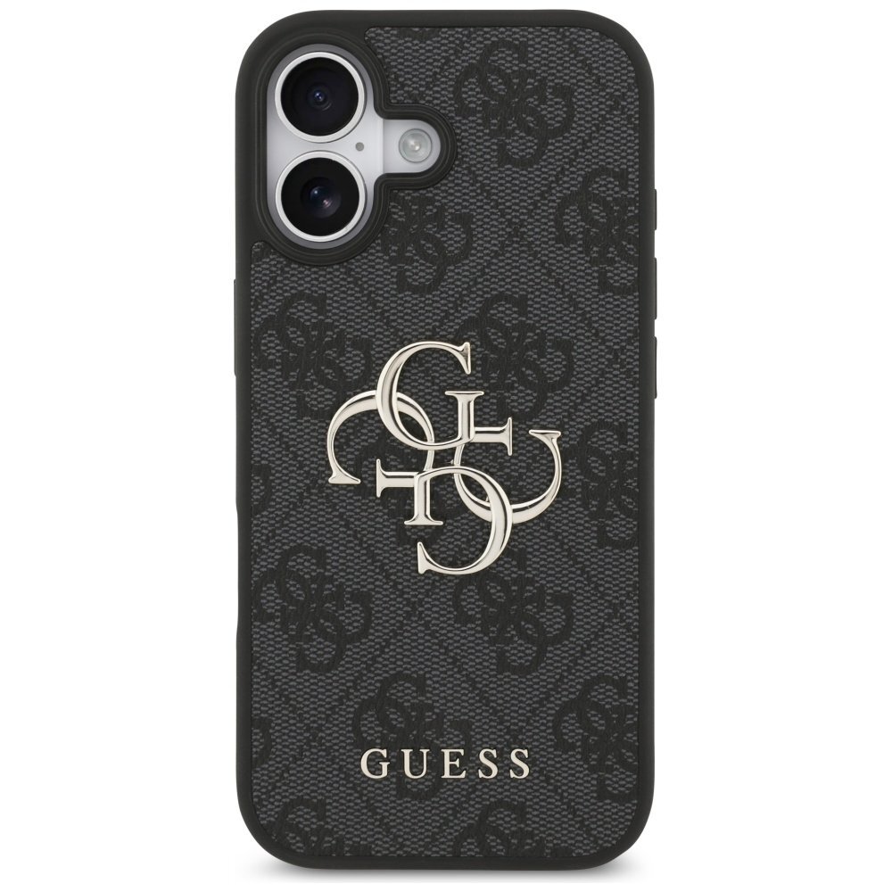 iPhone 17 Guess 4G Big Logo dėklas – juodas 2 iPhone 17 Guess 4G Big Logo dėklas – juodas 2