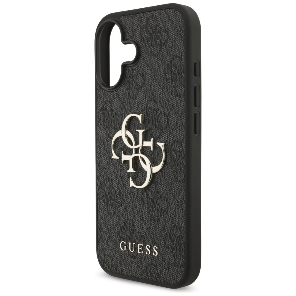 iPhone 17 Guess 4G Big Logo dėklas – juodas 5