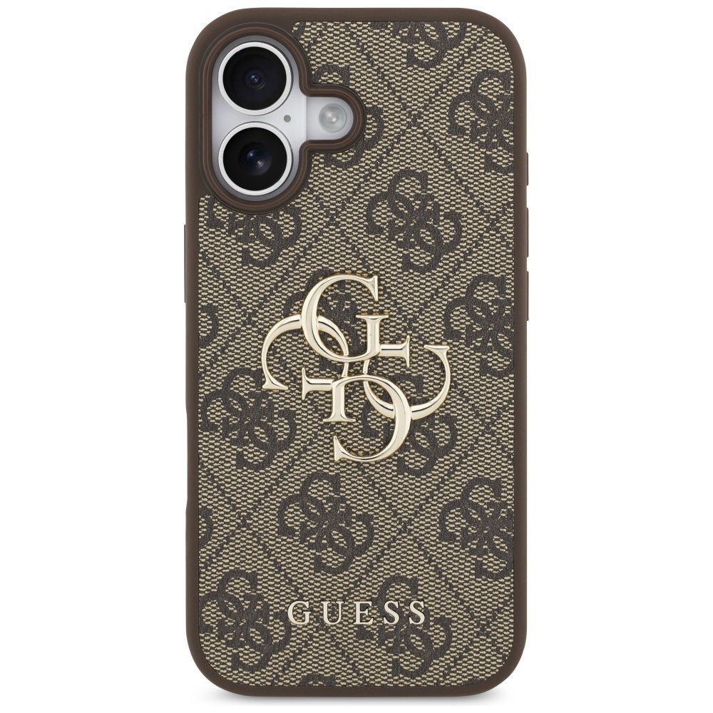 iPhone 17 dėklas Guess 4G Big Logo – rudas 2