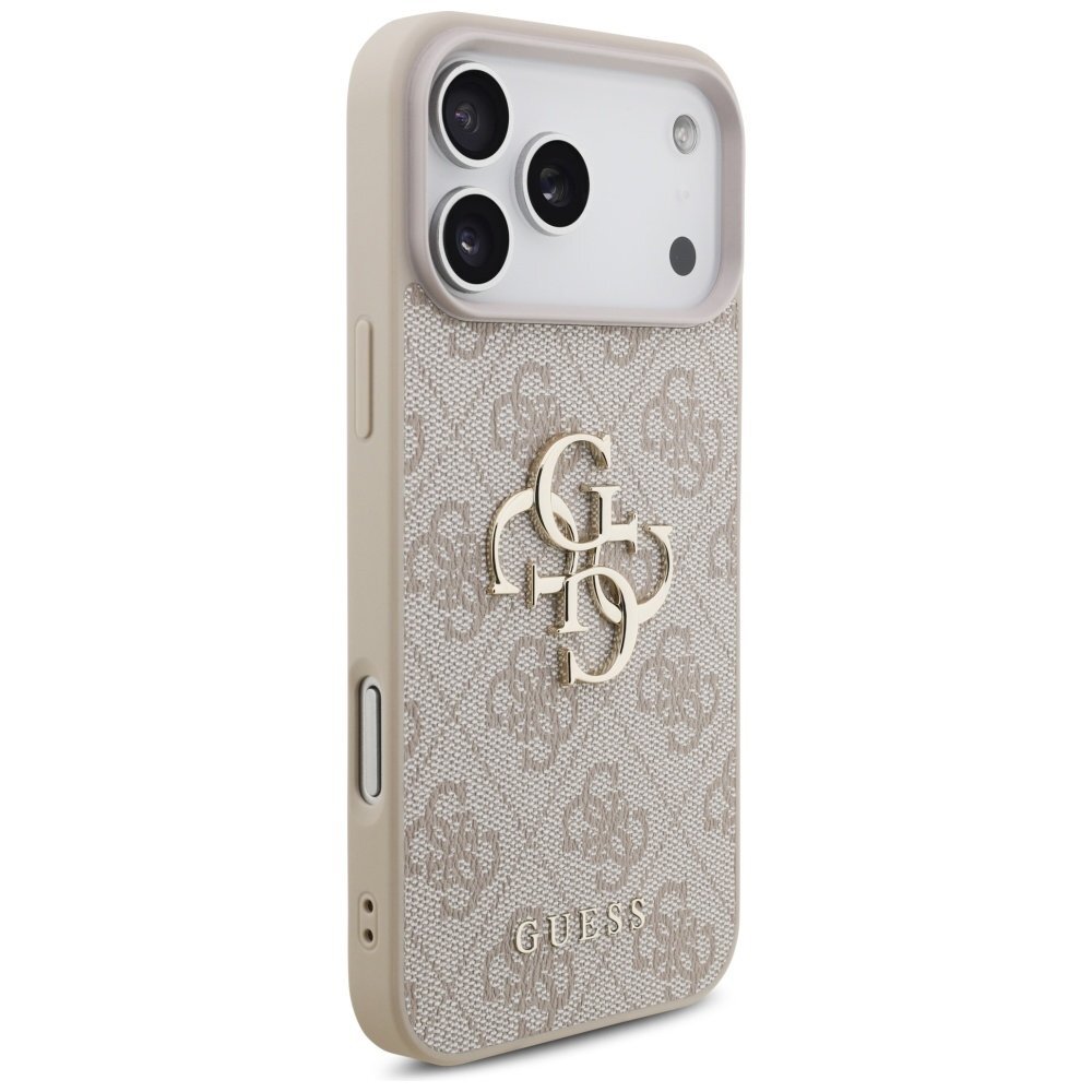 iPhone 17 Pro Max dėklas Guess 4G Big Logo – rožinis 3 iPhone 17 Pro Max dėklas Guess 4G Big Logo – rožinis 3