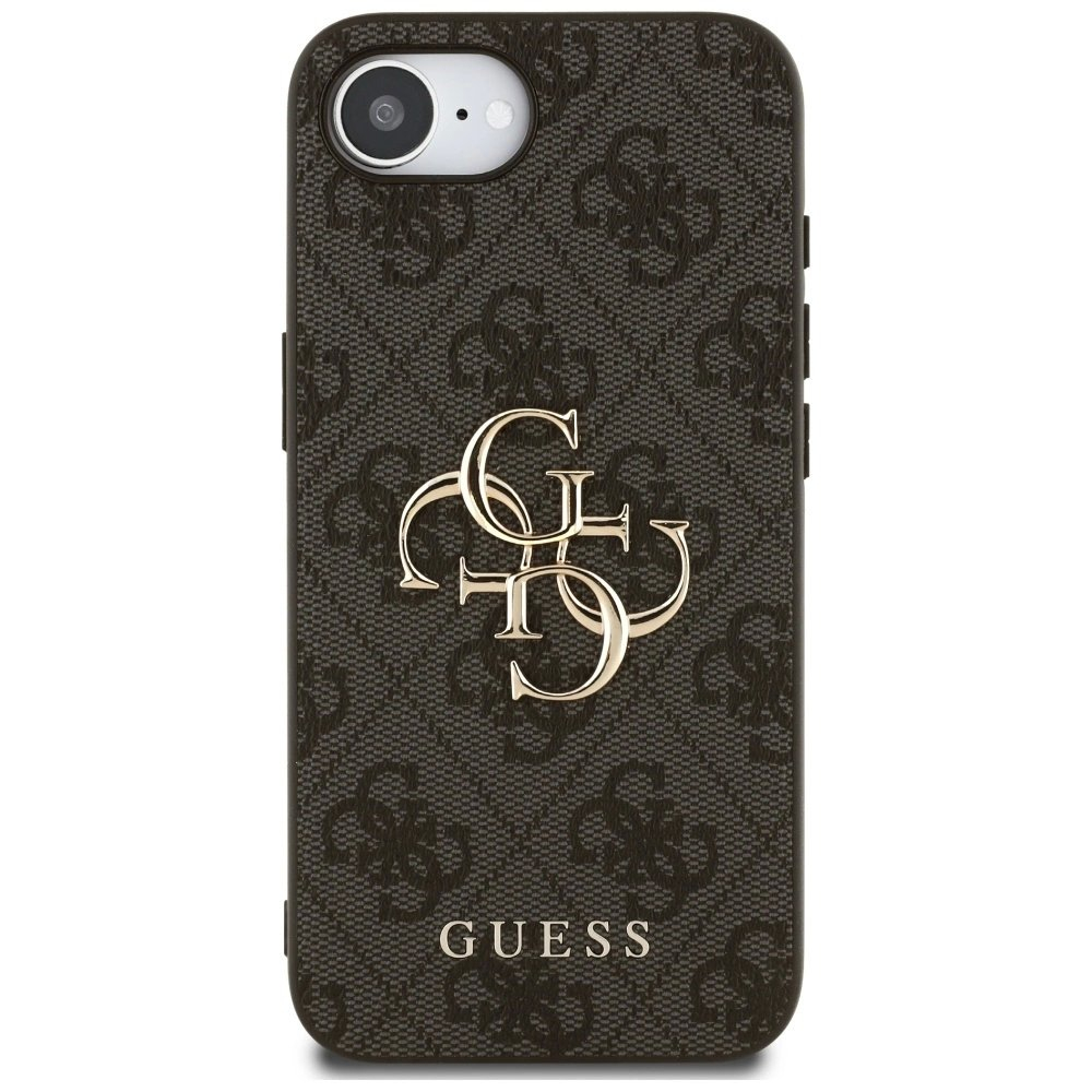 Guess 4G Big Logo iPhone 16e Dėklas - Juodas 2
