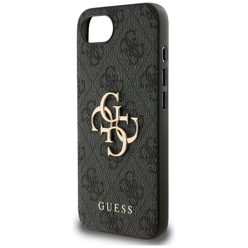 Guess 4G Big Logo iPhone 16e Dėklas - Juodas 5 Guess 4G Big Logo iPhone 16e Dėklas - Juodas 5