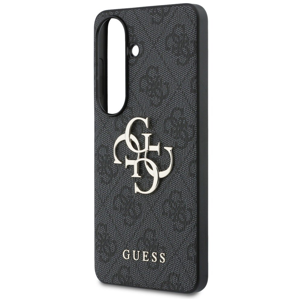 Samsung Galaxy S26 Guess 4G Big Metal Logo dėklas – juodas 5 Samsung Galaxy S26 Guess 4G Big Metal Logo dėklas – juodas 5