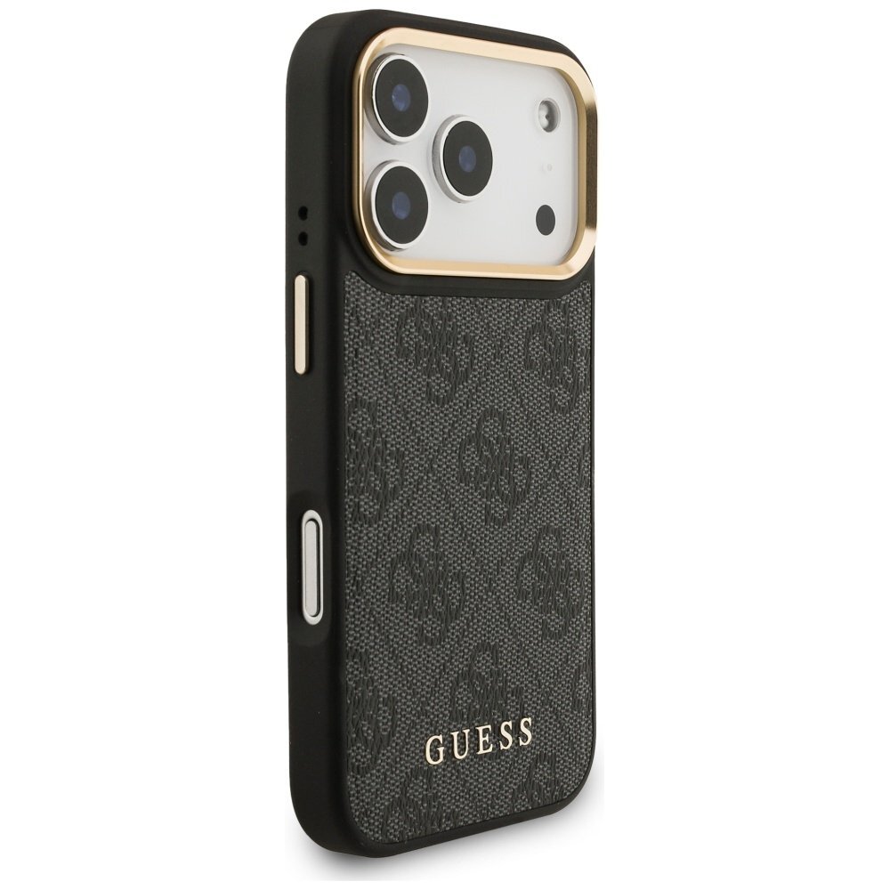 iPhone 17 Pro Guess 4G MagSafe Wallet dėklas – juodas 3