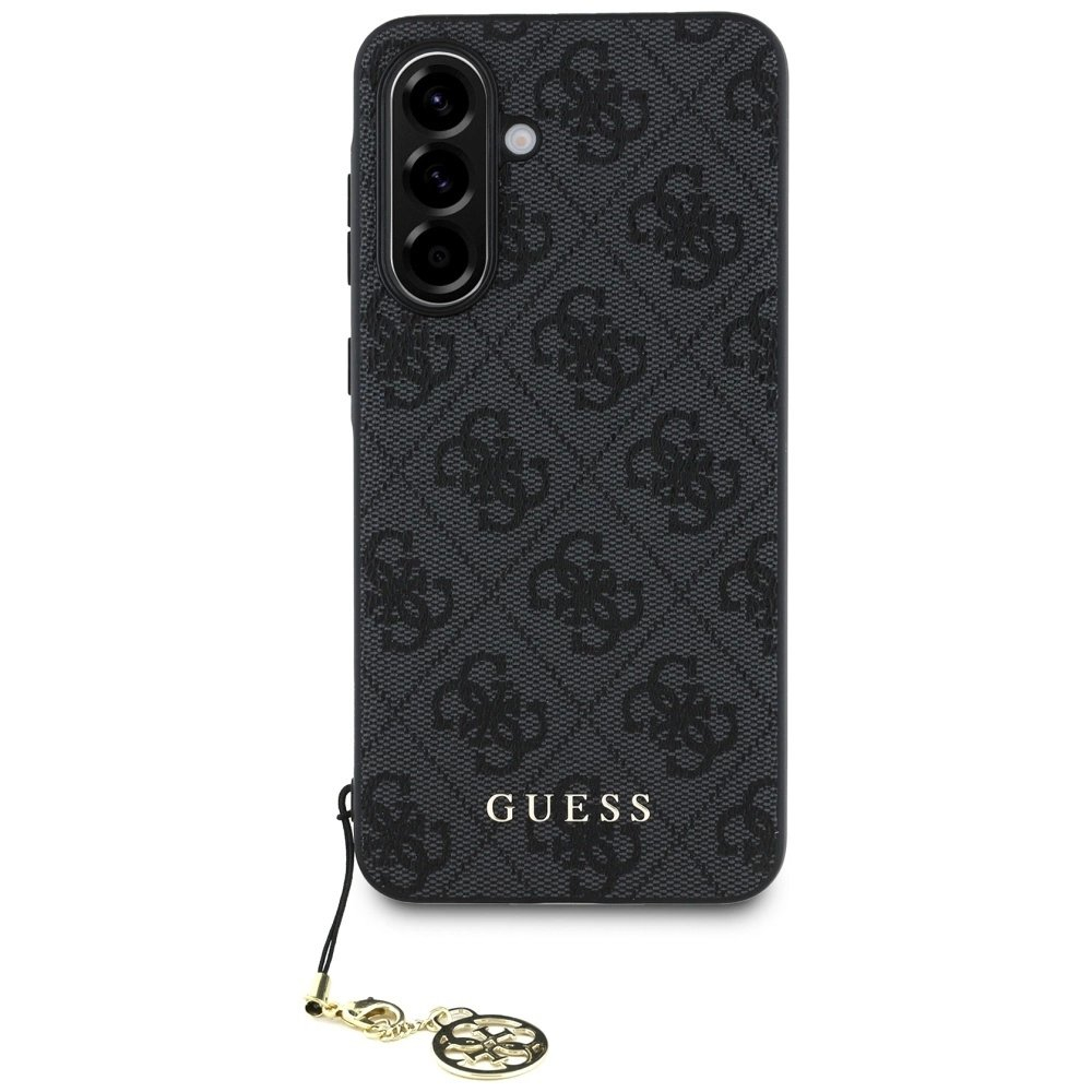 Guess 4G Charms Collection Dėklas skirtas Samsung Galaxy A56 - Juodas 1