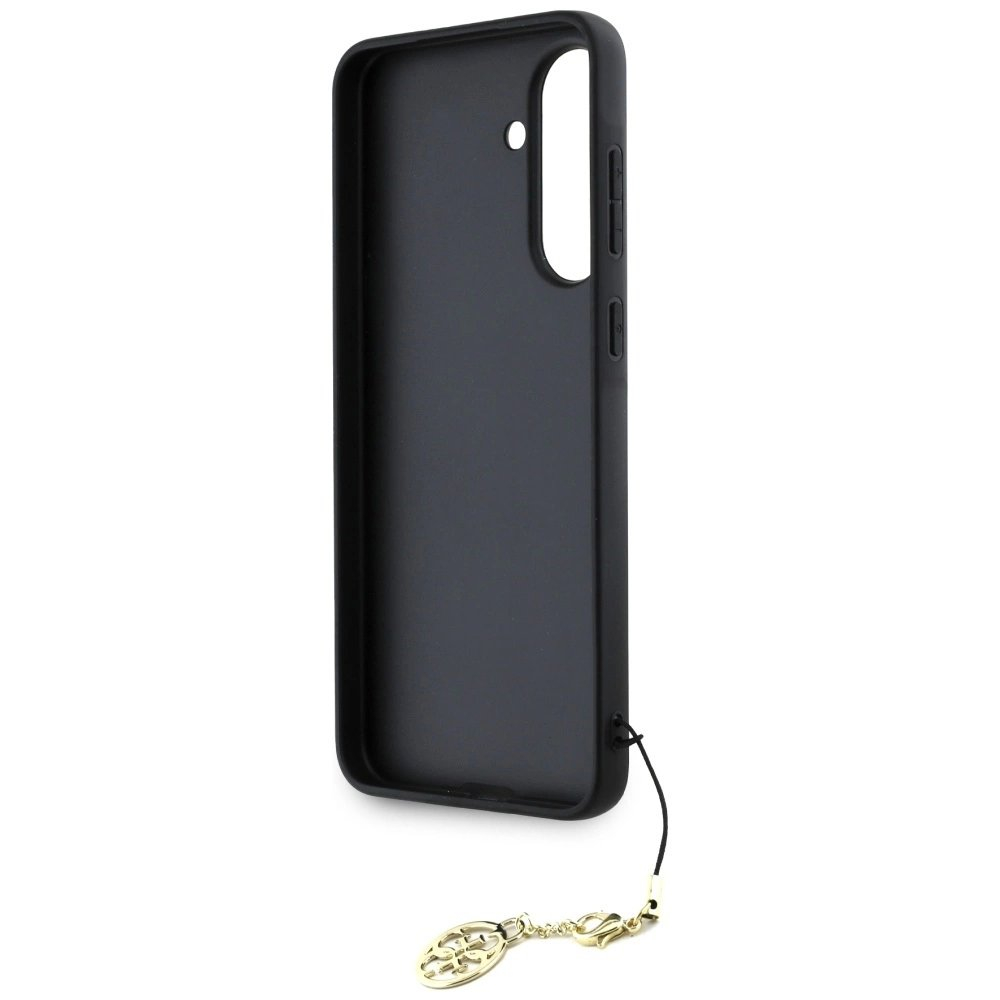 Guess 4G Charms Collection Dėklas skirtas Samsung Galaxy A56 - Juodas 5