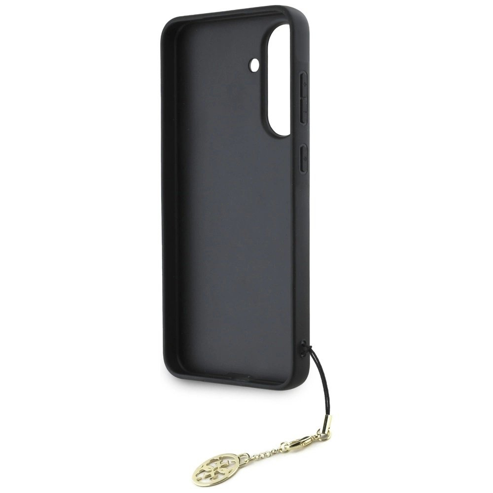 Guess 4G Charms Collection Dėklas skirtas Samsung Galaxy A56 - Rudas 5 Guess 4G Charms Collection Dėklas skirtas Samsung Galaxy A56 - Rudas 5