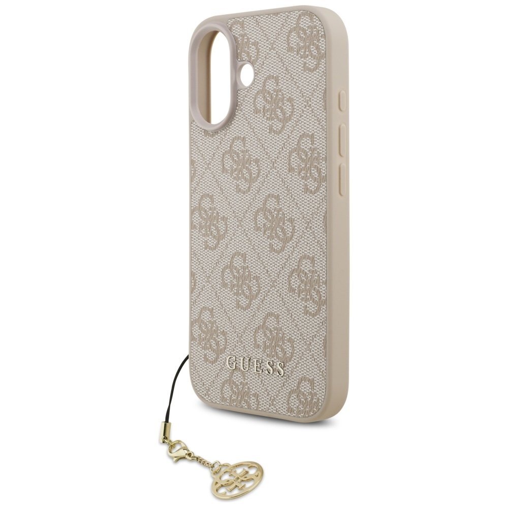 iPhone 17 Guess 4G Charms Collection dėklas su MagSafe – rožinis 4 iPhone 17 Guess 4G Charms Collection dėklas su MagSafe – rožinis 4