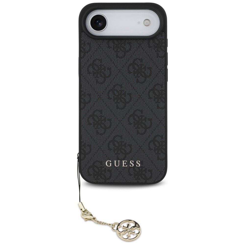 iPhone Air dėklas Guess 4G Charms Collection, MagSafe – juodas 1 iPhone Air dėklas Guess 4G Charms Collection, MagSafe – juodas 1