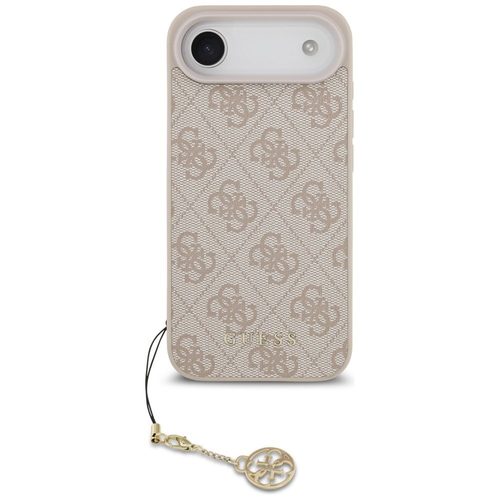 iPhone Air Guess 4G Charms Collection dėklas su MagSafe – rožinis 1 iPhone Air Guess 4G Charms Collection dėklas su MagSafe – rožinis 1