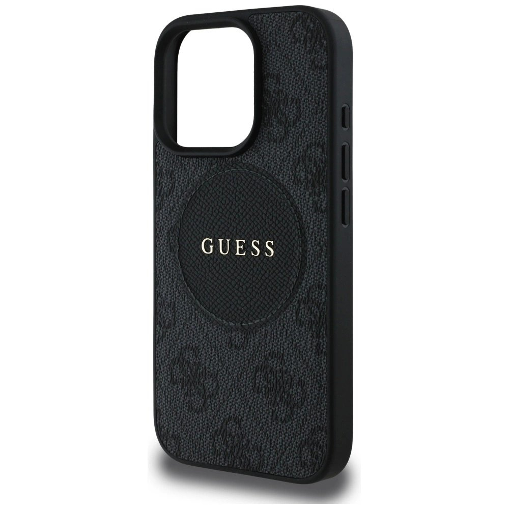 iPhone 16 Pro – Guess 4G Circle Classic Logo MagSafe dėklas - Juodas 5 iPhone 16 Pro – Guess 4G Circle Classic Logo MagSafe dėklas - Juodas 5