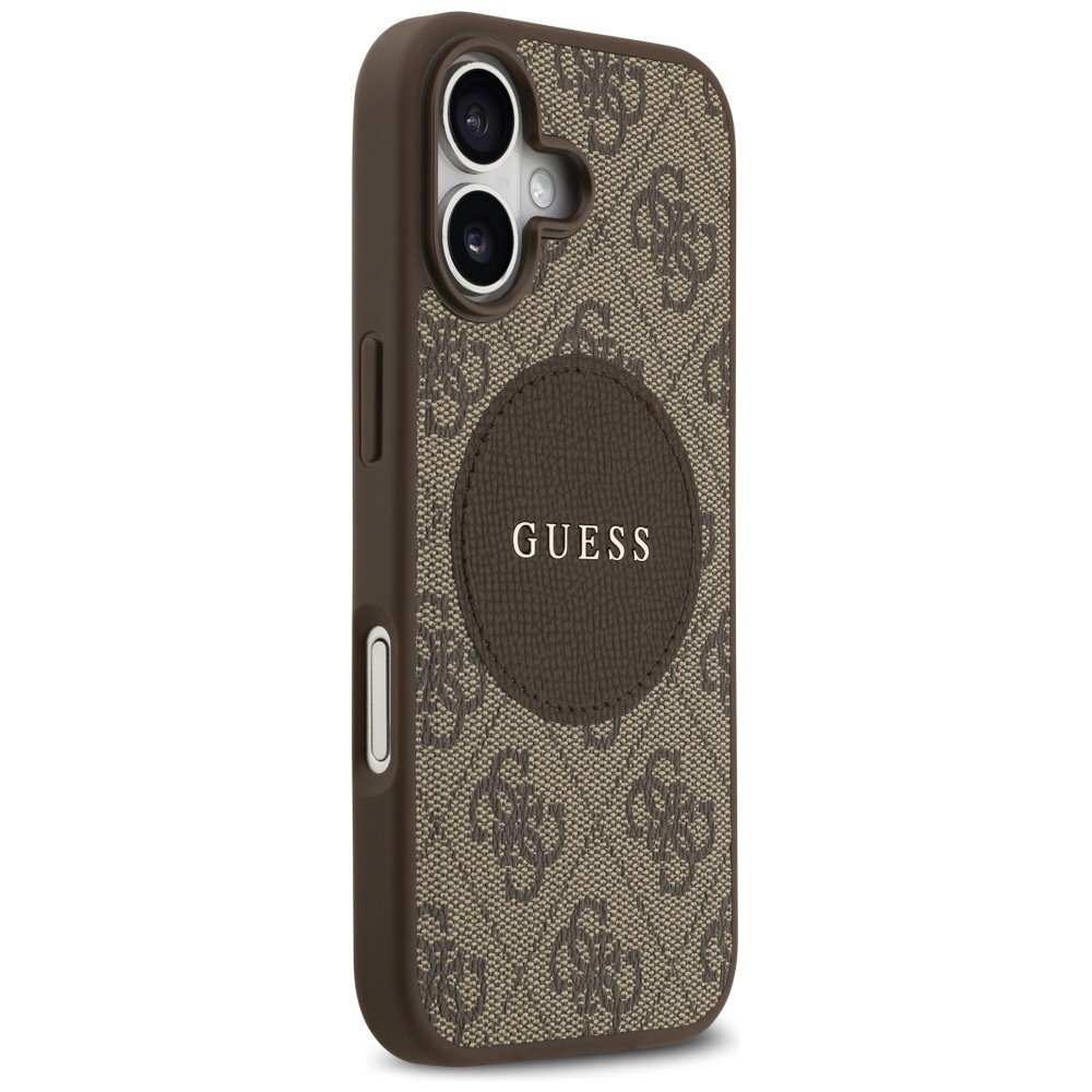iPhone 17 Guess 4G Circle Classic Logo MagSafe dėklas – rudas 3 iPhone 17 Guess 4G Circle Classic Logo MagSafe dėklas – rudas 3