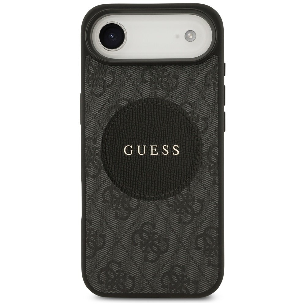 iPhone Air Guess 4G Circle Classic Logo dėklas su MagSafe – juodas 2