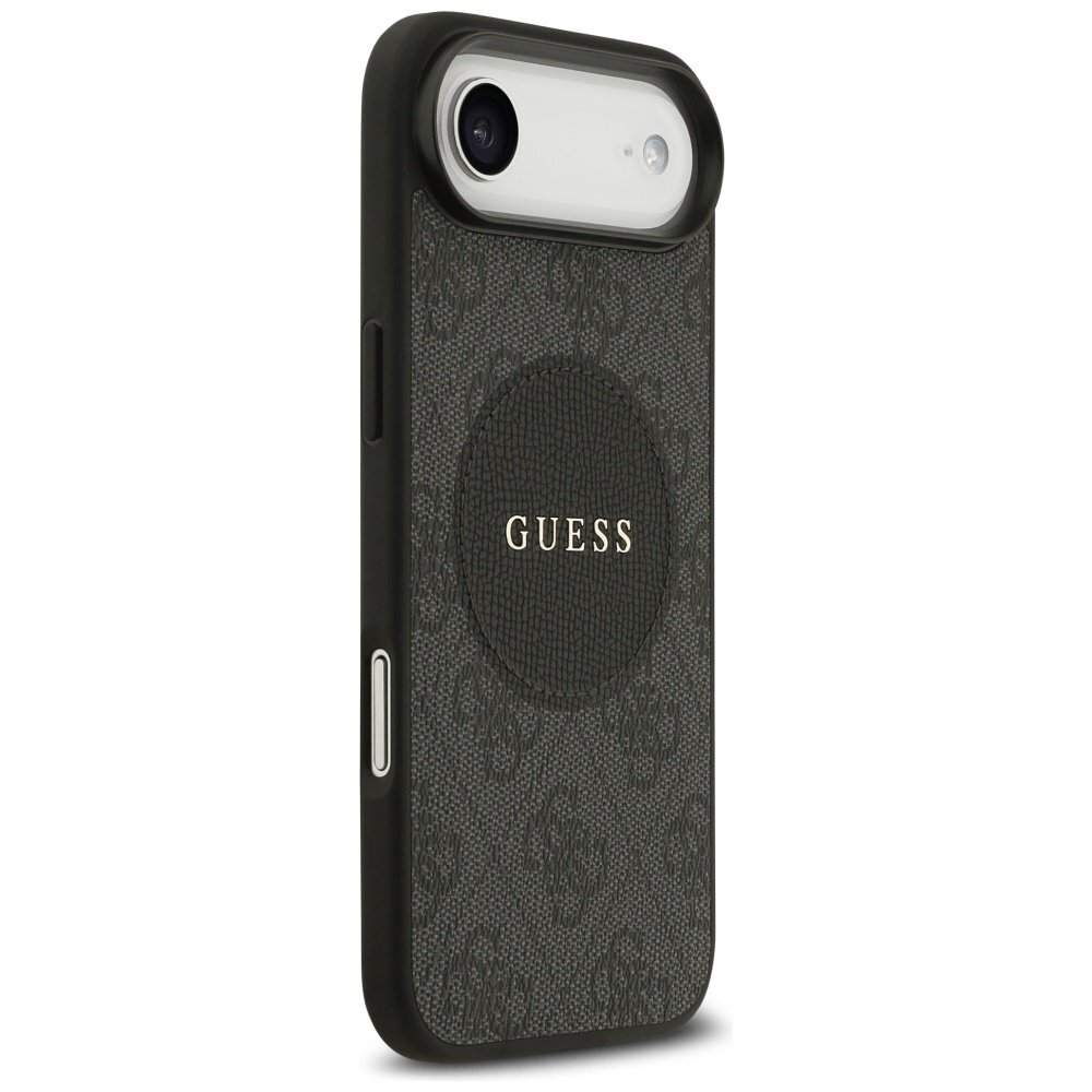 iPhone Air Guess 4G Circle Classic Logo dėklas su MagSafe – juodas 3